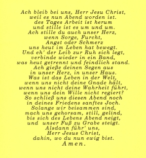 Oferdinger Abendgebet