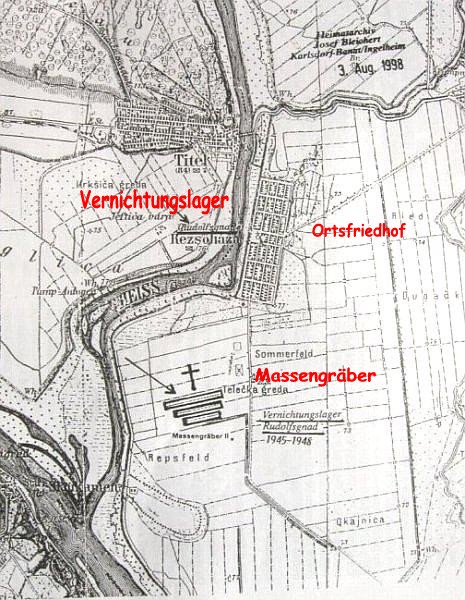 Rudolfsgnad-Lageplan